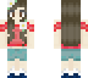 brown haired daisy girl