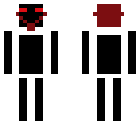 creep black red