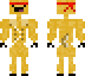 first skin made a strong hamster