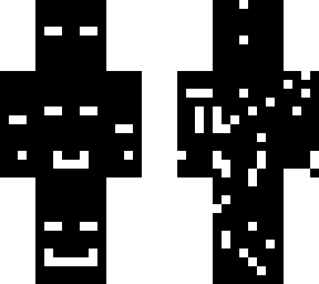 galactic herobrine with many faces