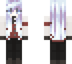 girl in suit with pigtails