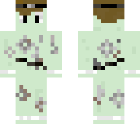 green humanoid/robot