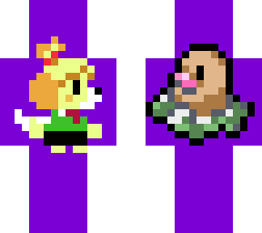 isabelle and diglett contest entry