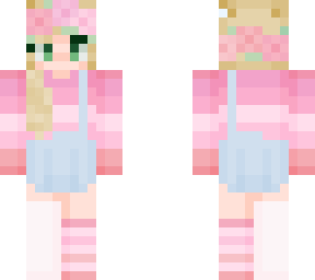 les skin (w longer hair)