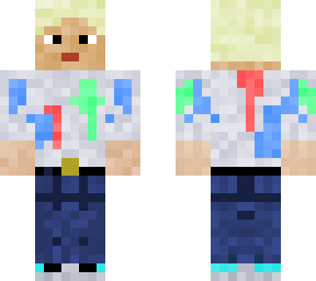 paint blond boy