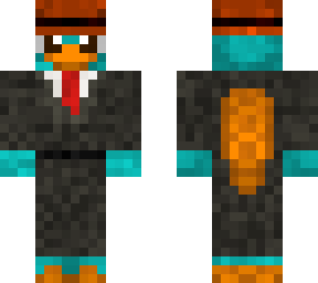 perry in a tux