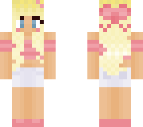 pink summer with bow