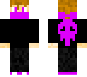 purple skull hoodie(read desc)