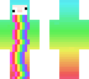 raainbow guy puking rainbow