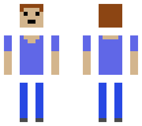 steve(?) with detached limbs