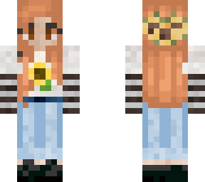 sunflower e-girl redhead