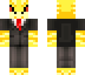 superior dragon in suit