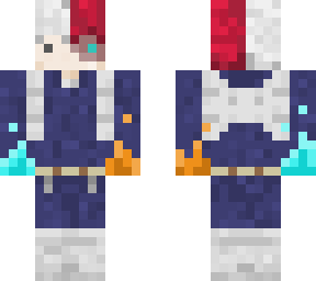 todoroki shoto - boku no hero academia (w/ quirk)