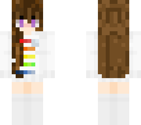 white sweater