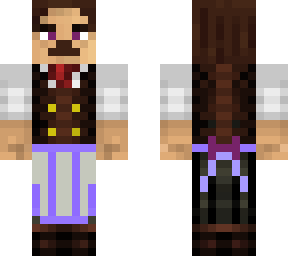 barman purple eyes