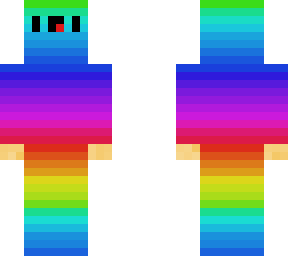 first rainbow man made