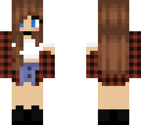 girl with brown hair