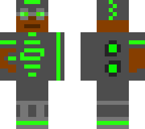 green cyborg