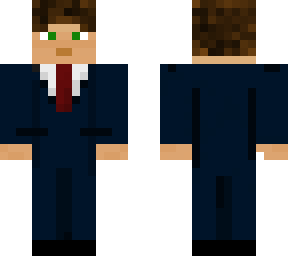 guy in a navy blue suit