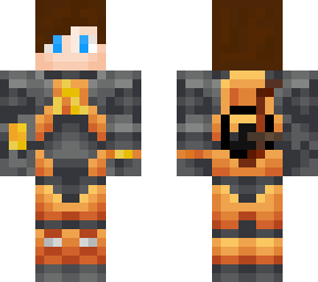 h.e.v suit with young-male head