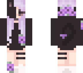 half masked girl