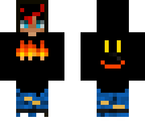happy skater hair difference credit:thegamethunder