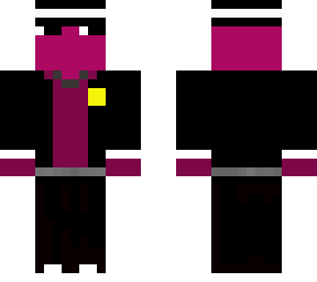 hombre morado con la wea de la muerte xdddd