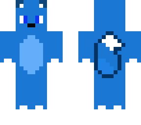 lobo azul skin
