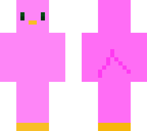magenta bird