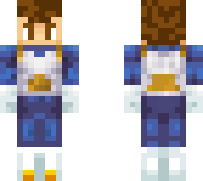 me with vegeta battle armour