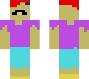 mustache  man (removable mustache)