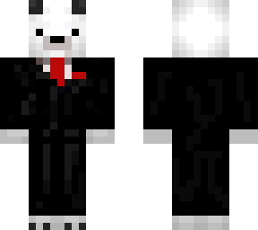 polar bear with tuxedo