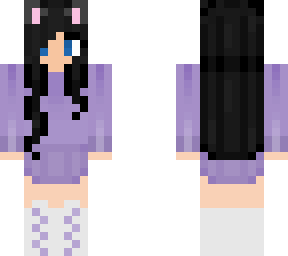 purple girl