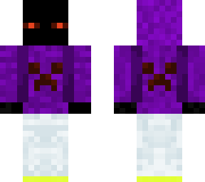 purple hoodie enderman