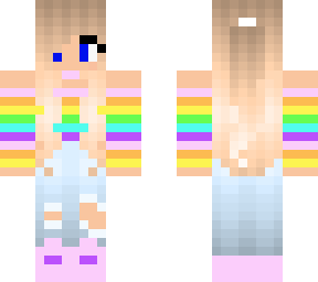 rainbow girl
