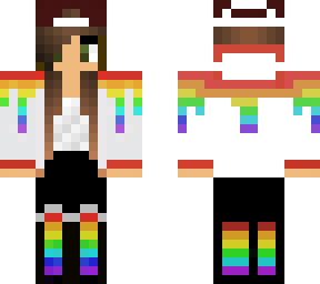 rainbow girl
