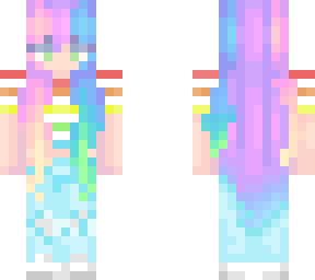 rainbow girl