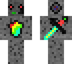 robo whith colord sword