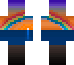 simple rainbow scene (rainbow contest submission)