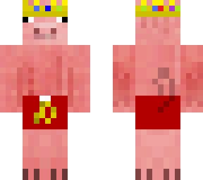 techno the swimming pig