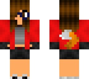 wolf girl (with glass) 2 - revised