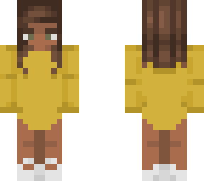 yellow dress darker girl