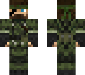 big boss olive drab (better beard)