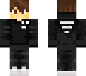 black hoodie :)