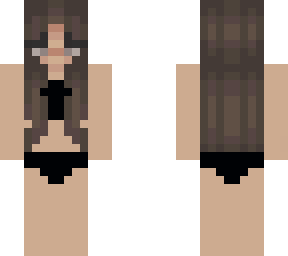 black swimsuit