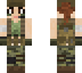 female soldier lessa