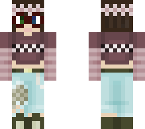 girl with glasses