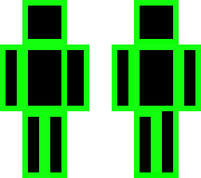 green trace