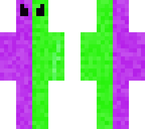 green vs purple aliens
