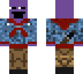 hombre morado del chaco